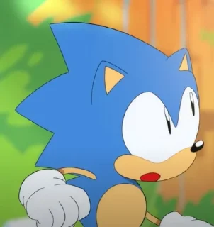 Sticker from sonic mania adeventure B)