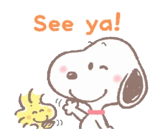 👋 emoji Snoopy animated stickers Telegram sticker 23 of 46