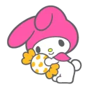 🍬 emoji My Melody Telegram sticker 5 of 35