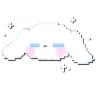 👾 emoji 𝚌𝚞𝚝𝚎 𝚙𝚒𝚡𝚎𝚕 👾 @monochromeabril Telegram sticker 11 of 120