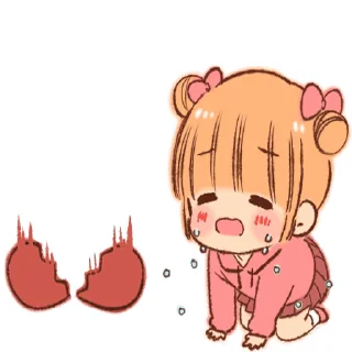 😭 emoji Chico y chica Telegram sticker 14 of 16
