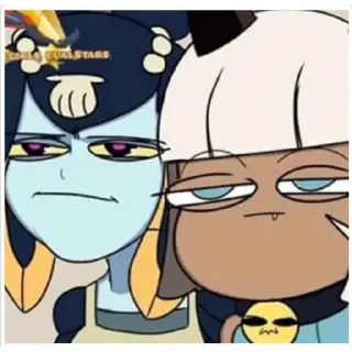 😒 emoji Ms. Fortune (Skullforce) Telegram sticker 23 of 83