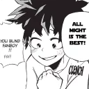 ☺️ emoji My Hero Academia Telegram sticker 17 of 120