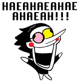 😄 emoji Spamton Telegram sticker 5 of 10