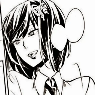 👒 emoji `与謝野 晶子‌、@MrSoukoku Telegram sticker 9 of 22