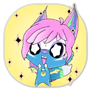 ✨ emoji Lovely Zura Telegram sticker 6 of 49