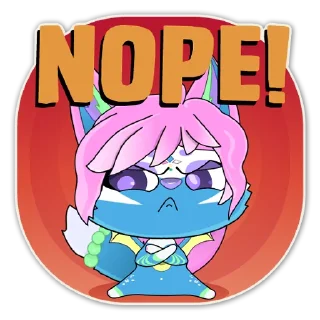 😤 emoji Lovely Zura Telegram sticker 5 of 49