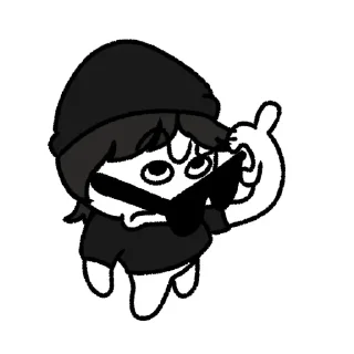 ☠ emoji 𝗵𝗲𝗮𝘃𝗲𝗻𝗹𝘆 𝗺𝗲𝗺𝗯𝗲𝗿𝘀 𝗮𝘀 𝘀𝘁𝗶𝗰𝗸𝗲𝗿𝘀. Telegram sticker 1 of 11
