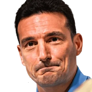 😖 emoji Lionel Scaloni Telegram sticker 5 of 32