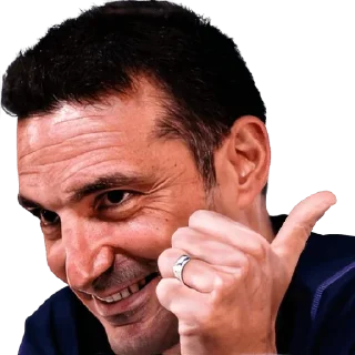 Sticker from Lionel Scaloni