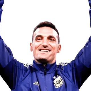 Sticker from Lionel Scaloni