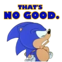 👎 emoji Adventures of Sonic the Hedgehog Telegram sticker 8 of 120