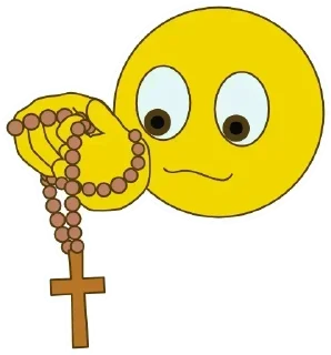 📿 emoji OREMUS 🙏🏻 Telegram sticker 11 of 79