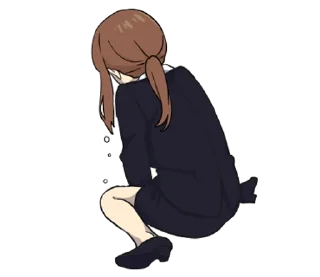 😰 emoji Adult Girlfriend @MabelsStickers Telegram sticker 18 of 40