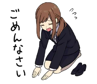 🙇‍♀️ emoji Adult Girlfriend @MabelsStickers Telegram sticker 15 of 40