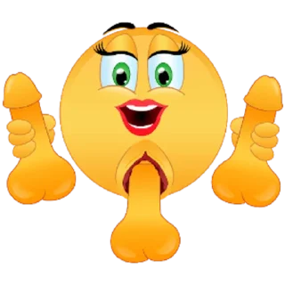 🥳 emoji Adult Emojis Telegram sticker 16 of 120