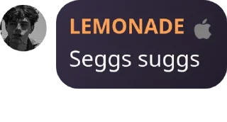 🕵‍♂️ emoji LEMONADE ⚡'s sticker kang pack Telegram sticker 14 of 28