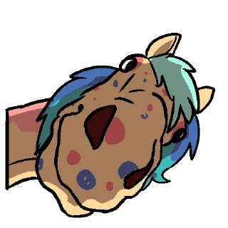 ❔ emoji Autumn Dew gay and stupid Telegram sticker 19 of 120