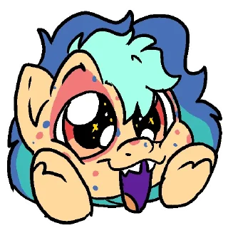 🤩 emoji Autumn Dew gay and stupid Telegram sticker 13 of 120