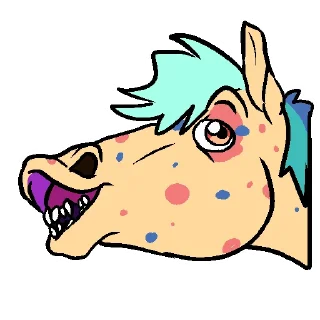 😃 emoji Autumn Dew gay and stupid Telegram sticker 10 of 120