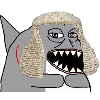 🦈 emoji Judge Telegram sticker 5 of 106