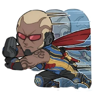 🏃‍♂ emoji TEKKEN 8 Telegram sticker 21 of 36
