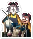 Sticker from Rick and Morty