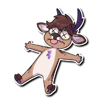 😵 emoji Taro Telegram sticker 16 of 36