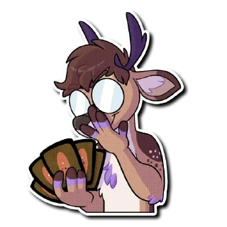 🤓 emoji Taro Telegram sticker 11 of 36