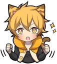 Sticker from Tiger Kitten by SR