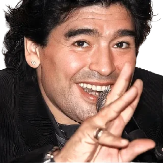 🙋‍♂ emoji Maradona Telegram sticker 24 of 120