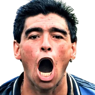 😲 emoji Maradona Telegram sticker 16 of 120