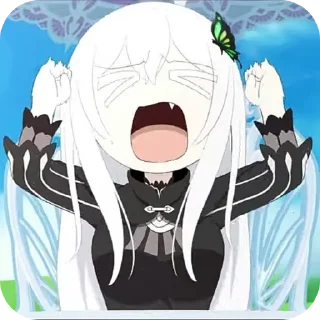 👄 emoji Re zero ♡ Telegram sticker 16 of 87