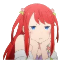 😒 emoji Anime Hyougen v1.0 Telegram sticker 16 of 120