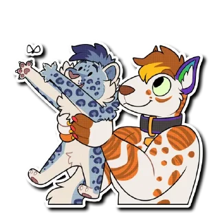 🪰 emoji Dusky & Dee Telegram sticker 24 of 36