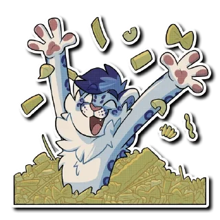 🍝 emoji Dusky & Dee Telegram sticker 19 of 36