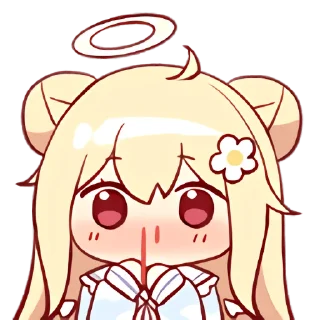 🥵 emoji 沙月ちゃん Telegram sticker 10 of 20