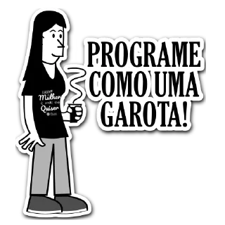 👩 emoji Vida de Programador Telegram sticker 11 of 23