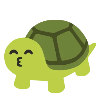 😙 emoji 龟龟 Telegram sticker 5 of 40