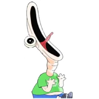 😱 emoji Smiling Friends Telegram sticker 23 of 67