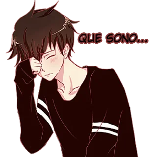 😪 emoji The one guy with glasses Telegram sticker 21 of 45