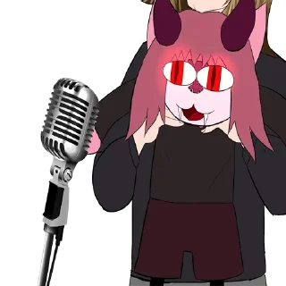 🎤 emoji Joán Sephireus Telegram sticker 10 of 30