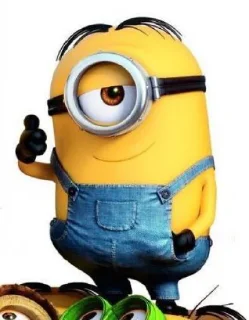 Sticker from minions