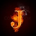 🅰️ emoji Flame Letters Telegram sticker 10 of 26