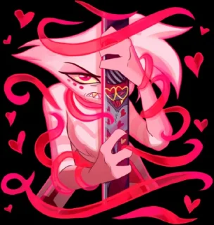🥰 emoji Hazbin Hotel Telegram sticker 24 of 120