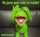 🙈 emoji Kermit, the frog 7 🐸 Telegram sticker 9 of 120