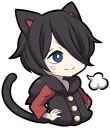 Sticker from Black Kitten (2)
