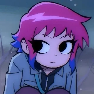 Sticker from Ramona Flowers[ @kurailonely ]