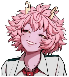Sticker from AZ MHA Mina Ashido