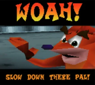 Sticker from Crash Bandicoot
